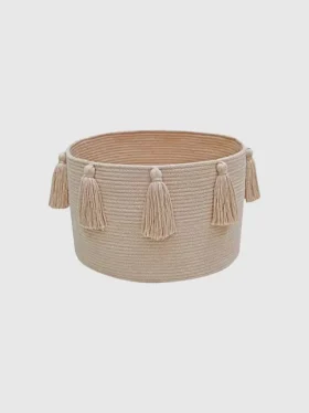 Cesto Lorena Canals New Tassels Rosa