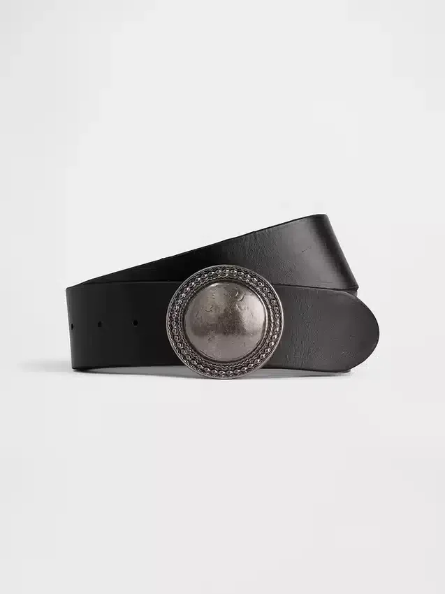 Cintura western in pelle