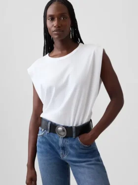 Cintura western in pelle