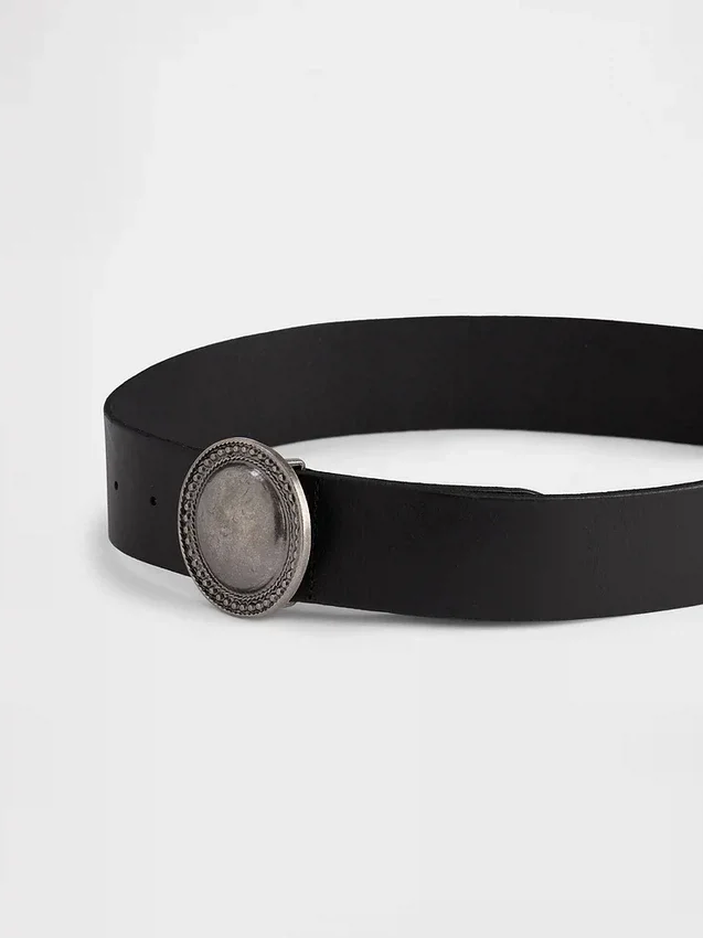 Cintura western in pelle
