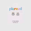 Ciondoli a forma di gatto Pierced Co per orecchini Huggie
