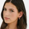 Ciondolo a farfalla classico Pierced Co per orecchini a cerchio