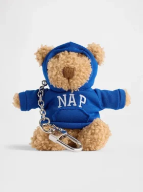Ciondolo per borsa a forma di felpa con cappuccio Brannan Bear