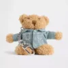 Ciondolo per borsa a forma di giacca di jeans Brannan Bear