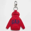 Ciondolo per borsa con felpa con cappuccio e logo