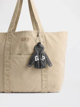 Ciondolo per borsa con felpa con cappuccio e logo