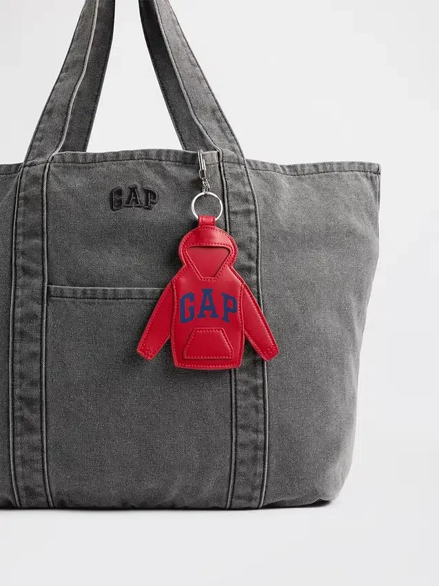 Ciondolo per borsa con felpa con cappuccio e logo
