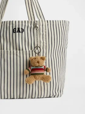 Ciondolo per borsa con maglione e orsetto Brannan
