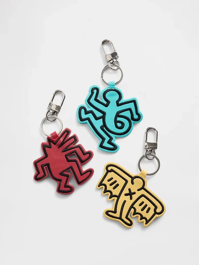 Ciondolo per borsa Keith Haring