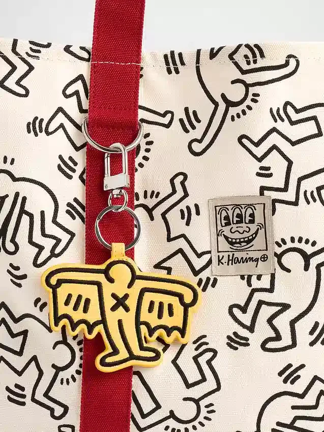 Ciondolo per borsa Keith Haring