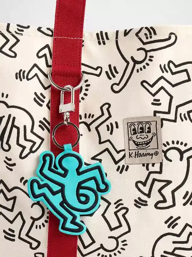Ciondolo per borsa Keith Haring