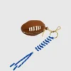 Ciondolo per borsa Shiraleah a forma di pallone da football