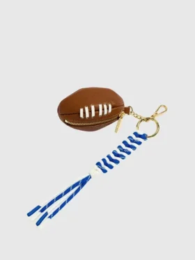 Ciondolo per borsa Shiraleah a forma di pallone da football