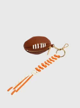 Ciondolo per borsa Shiraleah a forma di pallone da football