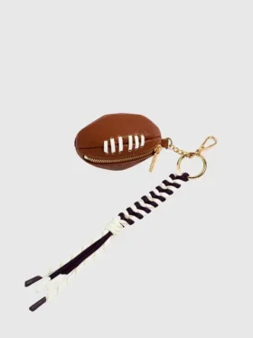 Ciondolo per borsa Shiraleah a forma di pallone da football