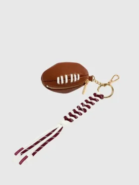 Ciondolo per borsa Shiraleah a forma di pallone da football