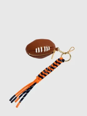 Ciondolo per borsa Shiraleah a forma di pallone da football