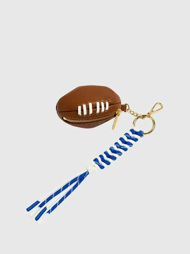Ciondolo per borsa Shiraleah a forma di pallone da football