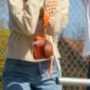 Ciondolo per borsa Shiraleah a forma di pallone da football