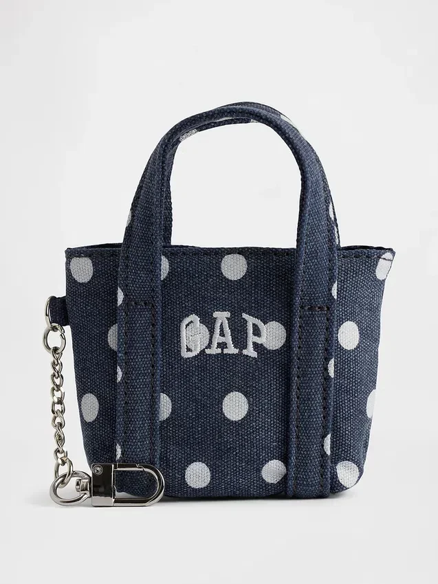 Ciondolo per borsa tote con logo