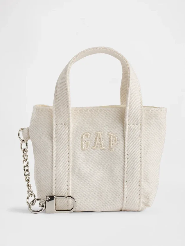 Ciondolo per borsa tote con logo