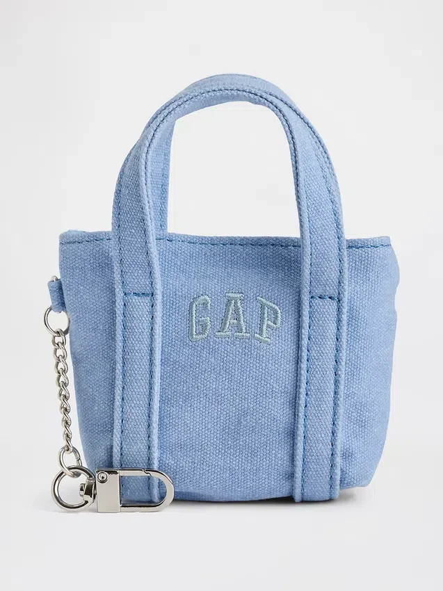 Ciondolo per borsa tote con logo
