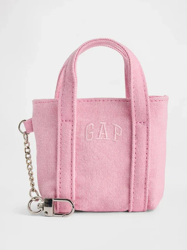Ciondolo per borsa tote con logo