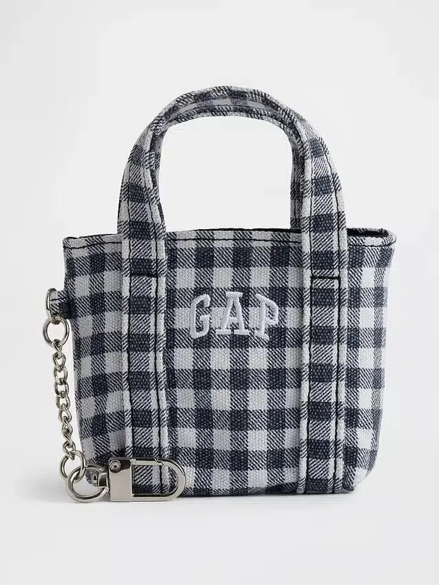 Ciondolo per borsa tote con logo