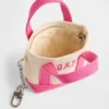 Ciondolo per borsa tote con logo