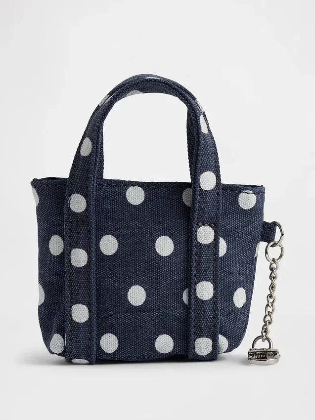 Ciondolo per borsa tote con logo