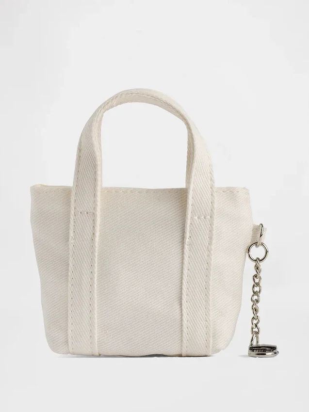 Ciondolo per borsa tote con logo