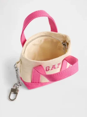 Ciondolo per borsa tote con logo