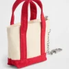 Ciondolo per borsa tote con logo