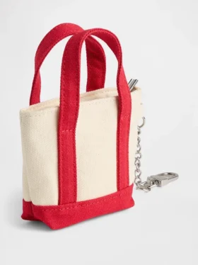 Ciondolo per borsa tote con logo