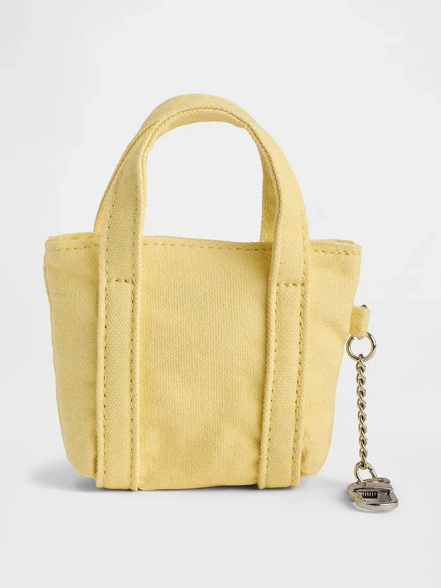Ciondolo per borsa tote con logo
