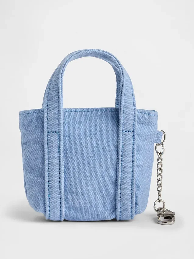Ciondolo per borsa tote con logo