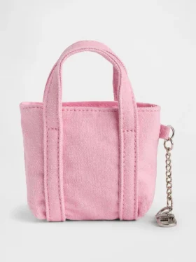 Ciondolo per borsa tote con logo