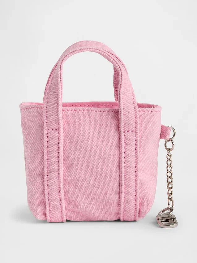 Ciondolo per borsa tote con logo