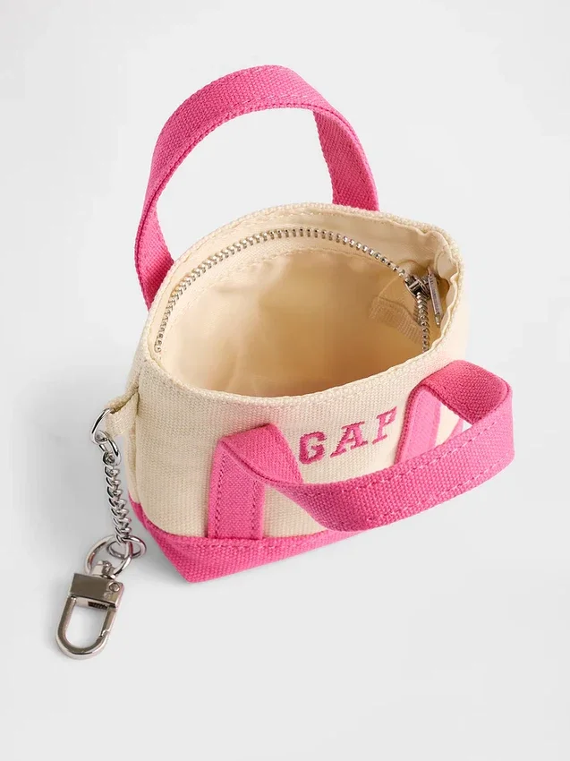 Ciondolo per borsa tote con logo