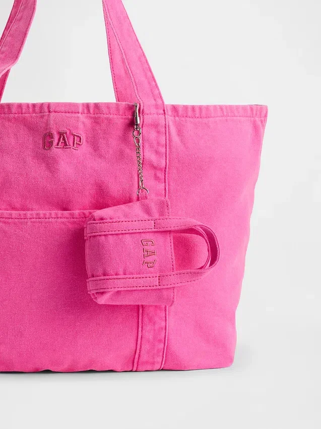 Ciondolo per borsa tote con logo