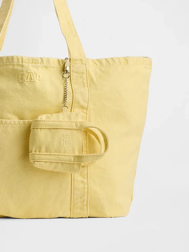 Ciondolo per borsa tote con logo