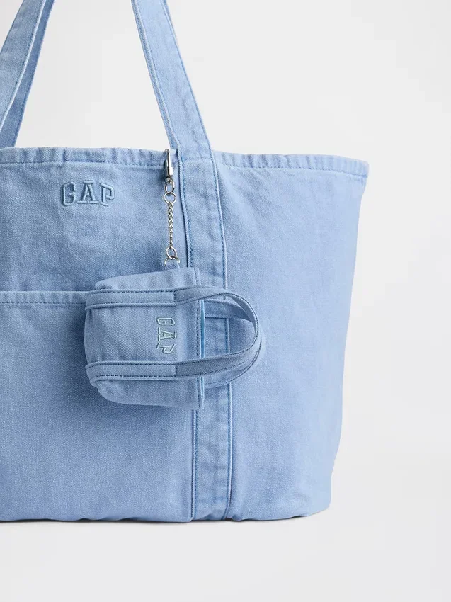 Ciondolo per borsa tote con logo