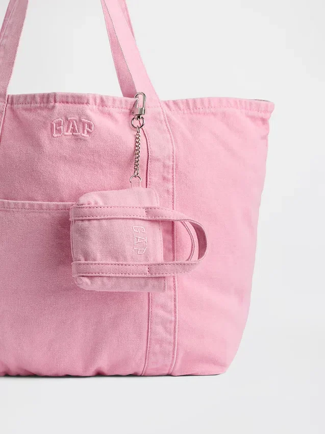 Ciondolo per borsa tote con logo