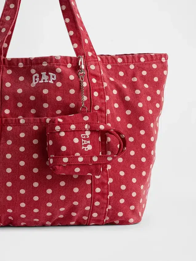 Ciondolo per borsa tote con logo