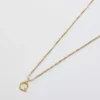 Collana Admiral Row con iniziale delicata in oro