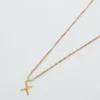 Collana Admiral Row con iniziale delicata in oro