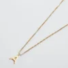 Collana Admiral Row con iniziale delicata in oro