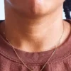 Collana Admiral Row con iniziale delicata in oro