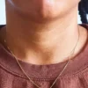 Collana con iniziale delicata in oro Admiral Row
