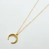 Collana con mezzaluna in oro Admiral Row